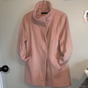 Hallhuber Pink Wool Blend Coat